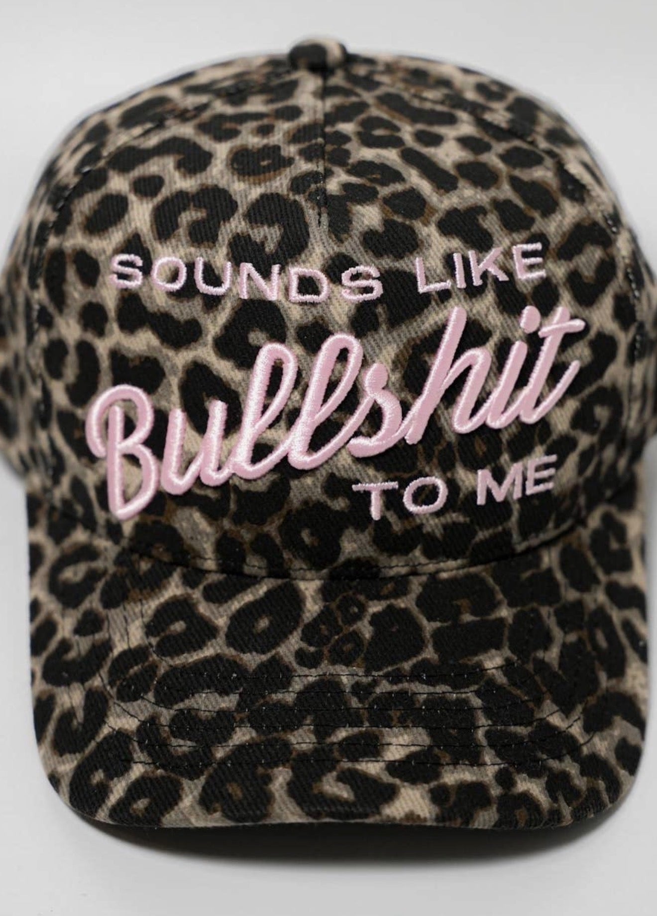 Sounds like BS to me embroidered hat