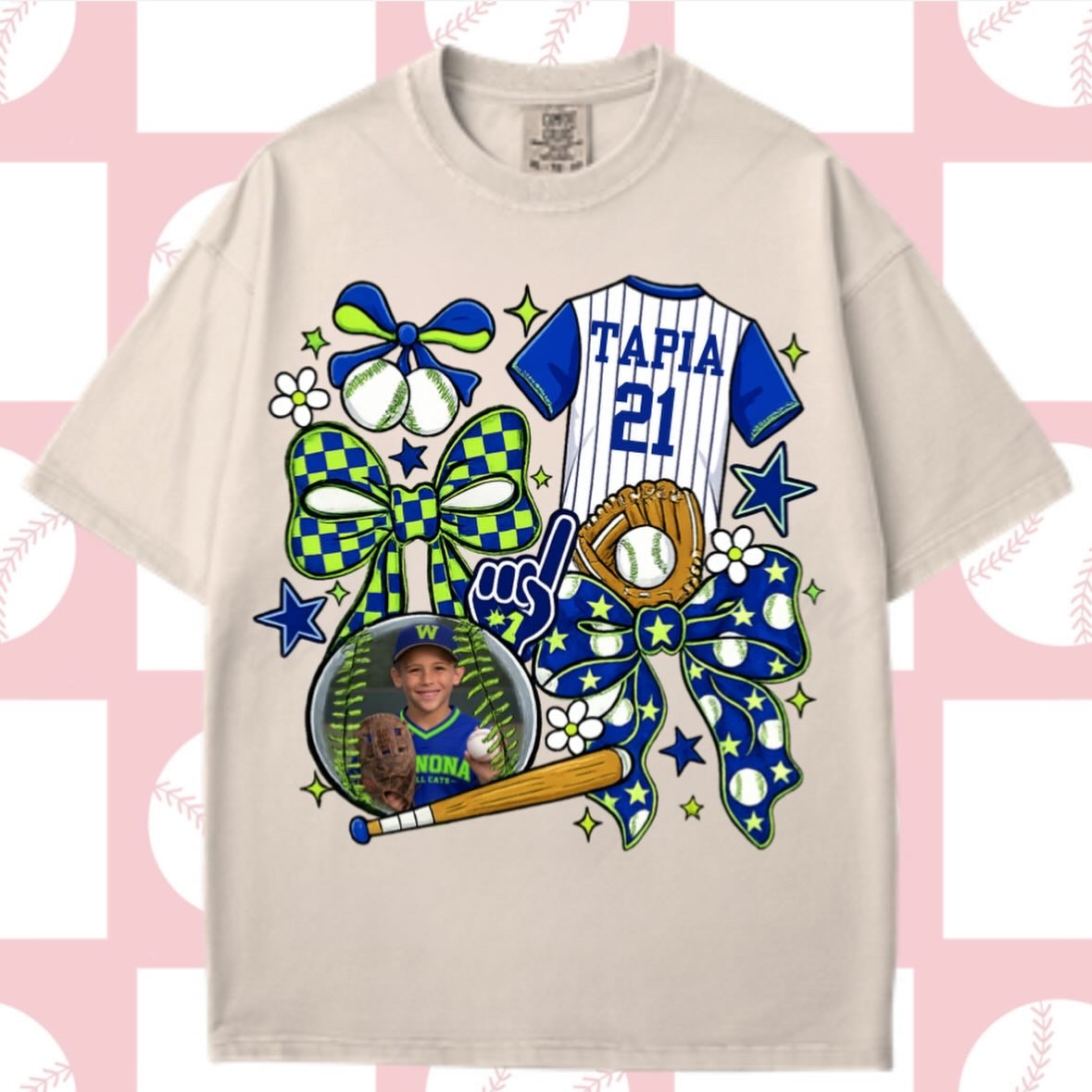 Custom Baseball Tees