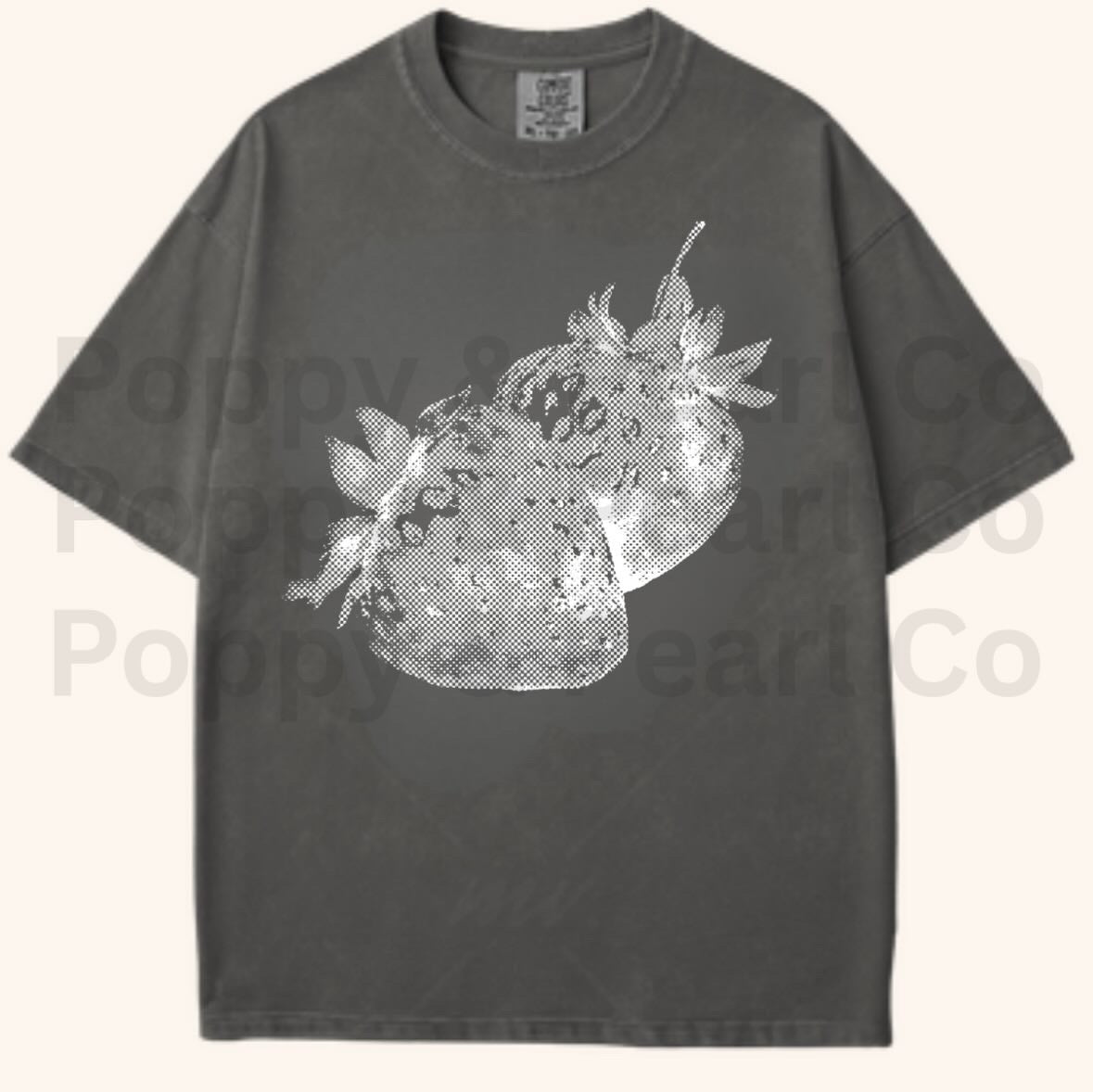 Halftone Strawberry Tees