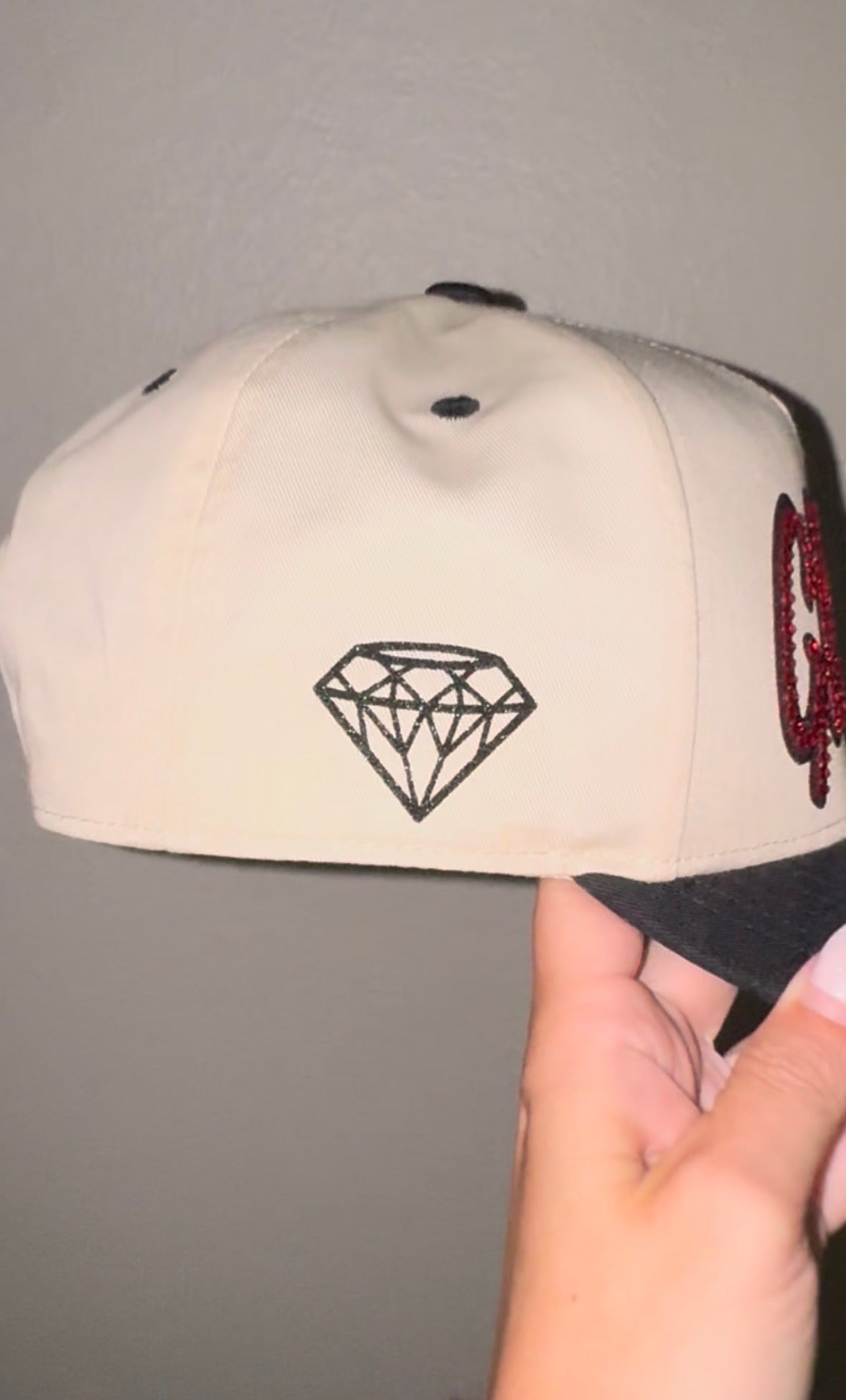 Custom Rhinestone Hat