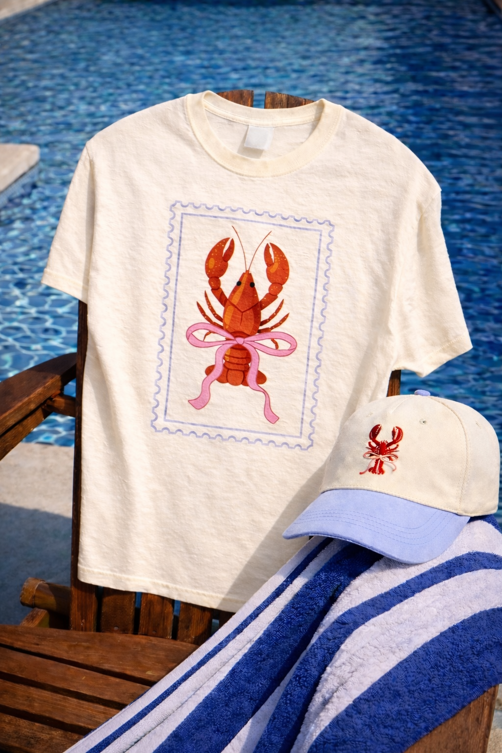 Lobster Bow Tee