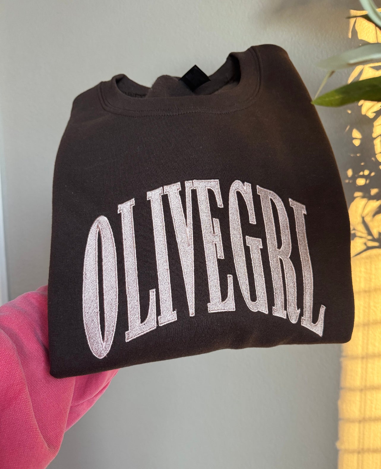 Olivegrl Psalms 52:8 Embroidery front and back k