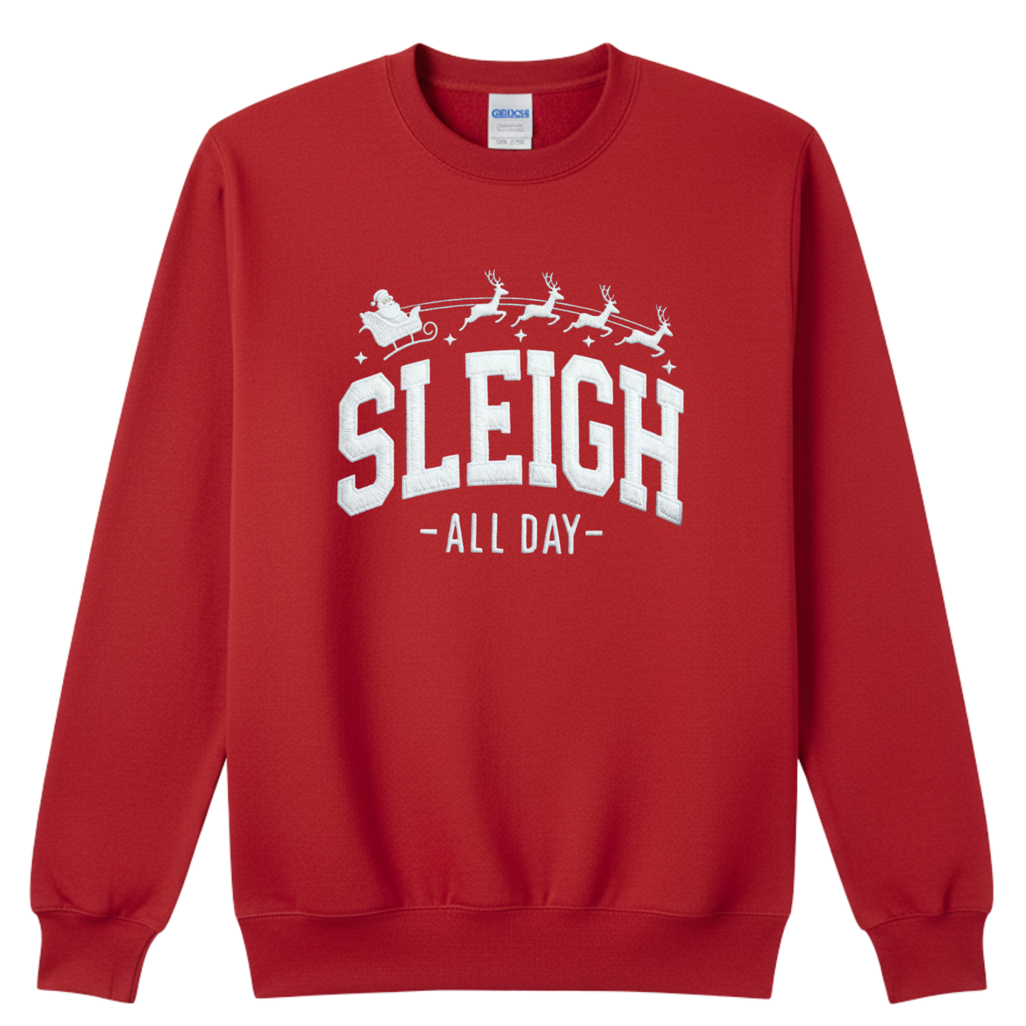 Sleigh Embroidered Sweatshirt