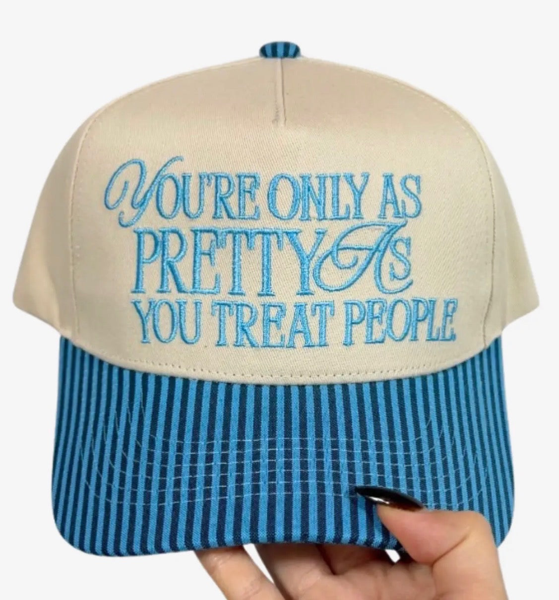 Embroidered Designed Bill Hat