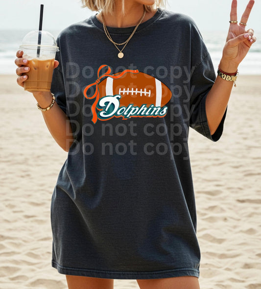 Dolphins Football T Shirt