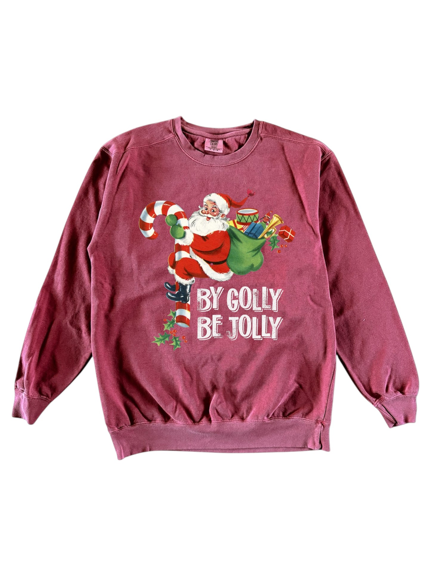 By Golly Be Jolly Crewneck Sweatshirt