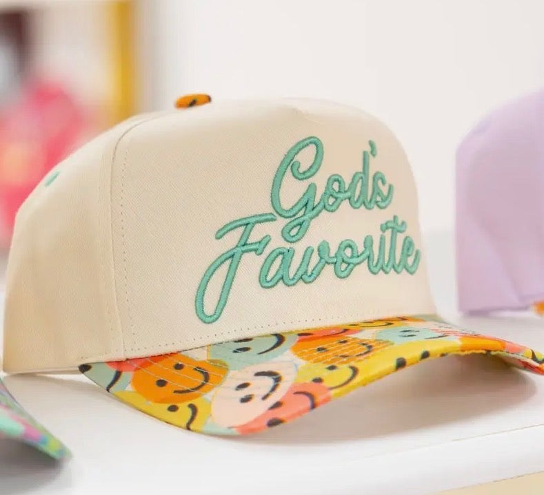 Embroidered Designed Bill Hat
