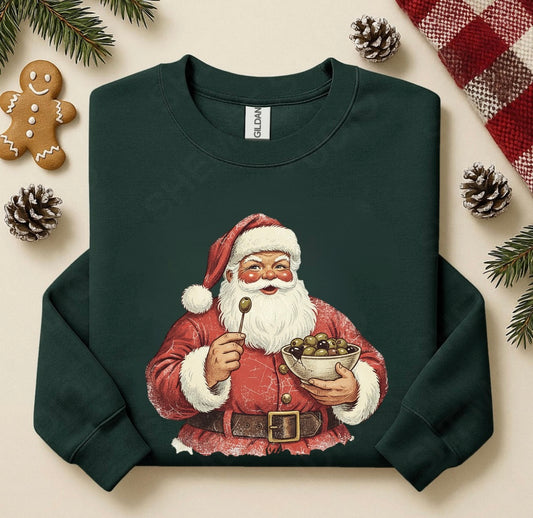 Santa Loves Olives