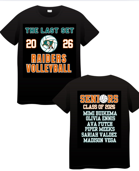 PCHS Volleyball Senior Shirts