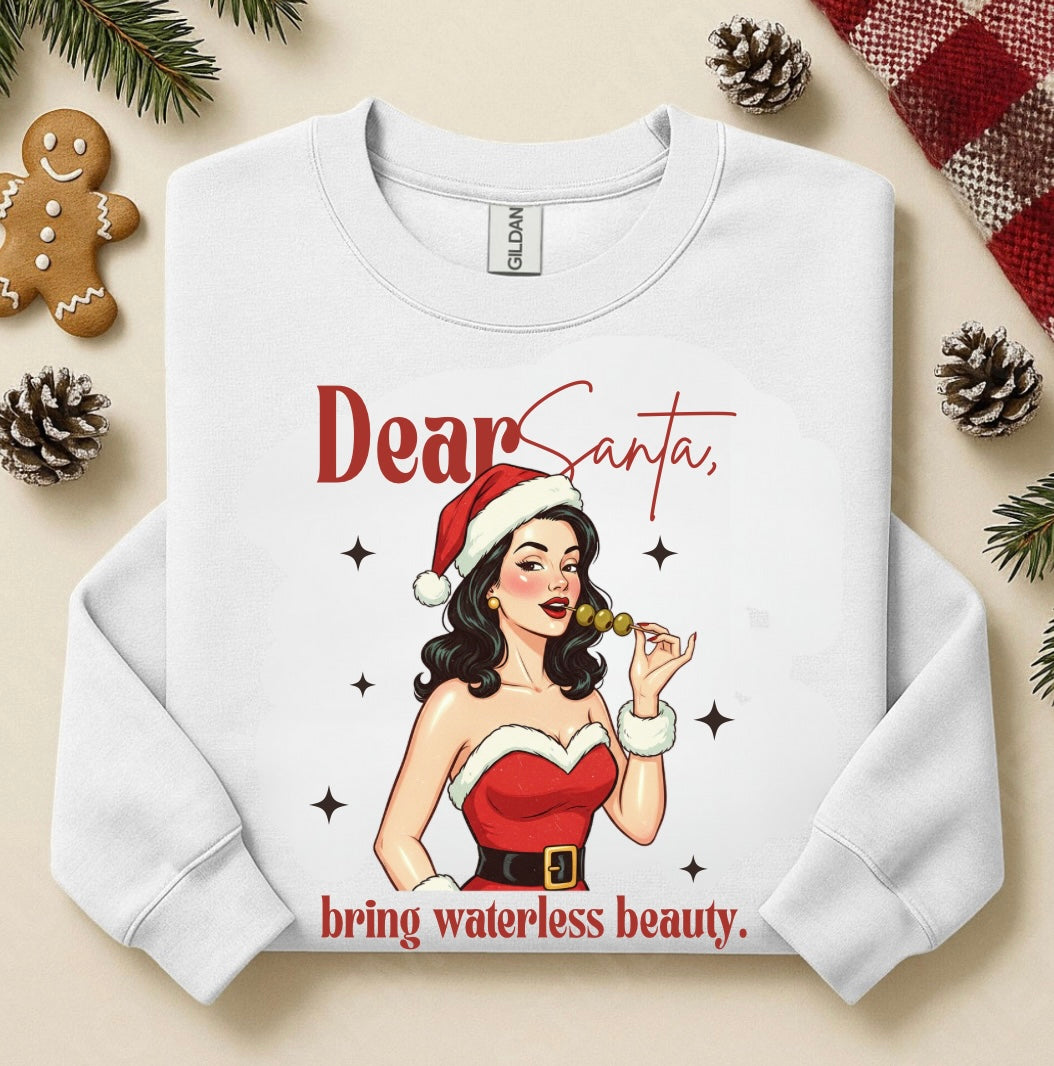 Dear Santa bring waterless beauty