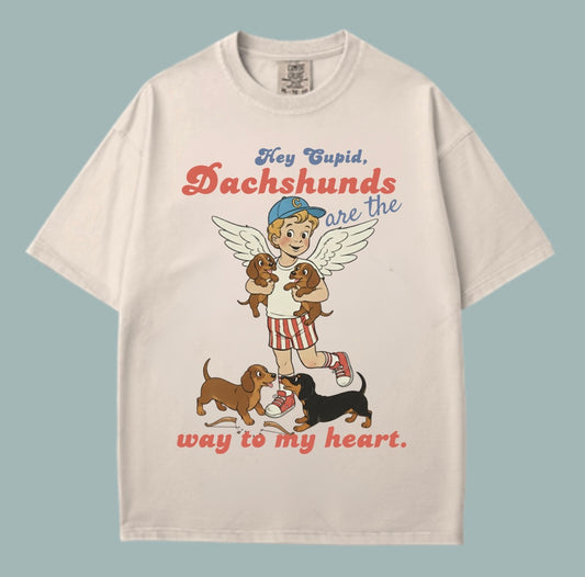 Hey Cupid, Dachshunds are the way to my heart