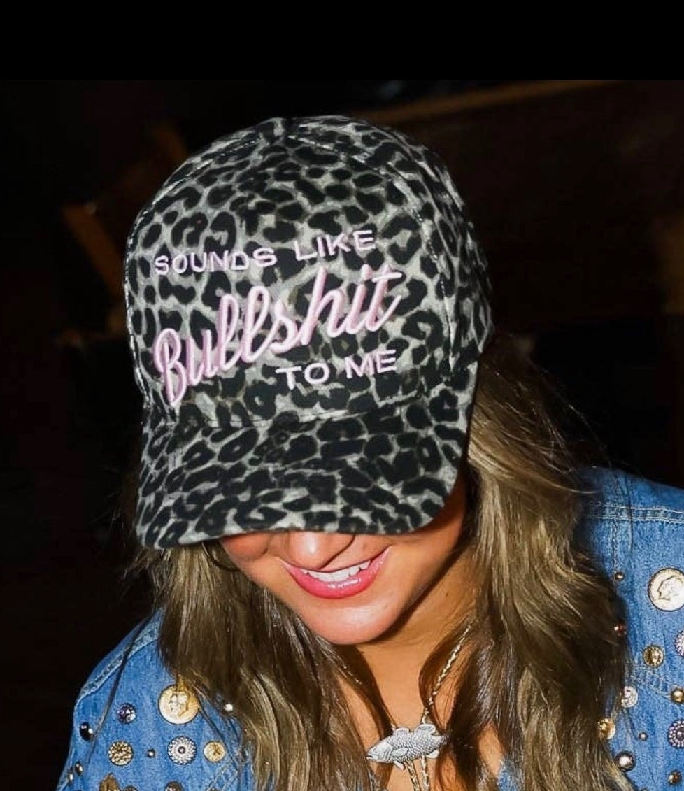 Sounds like BS to me embroidered hat