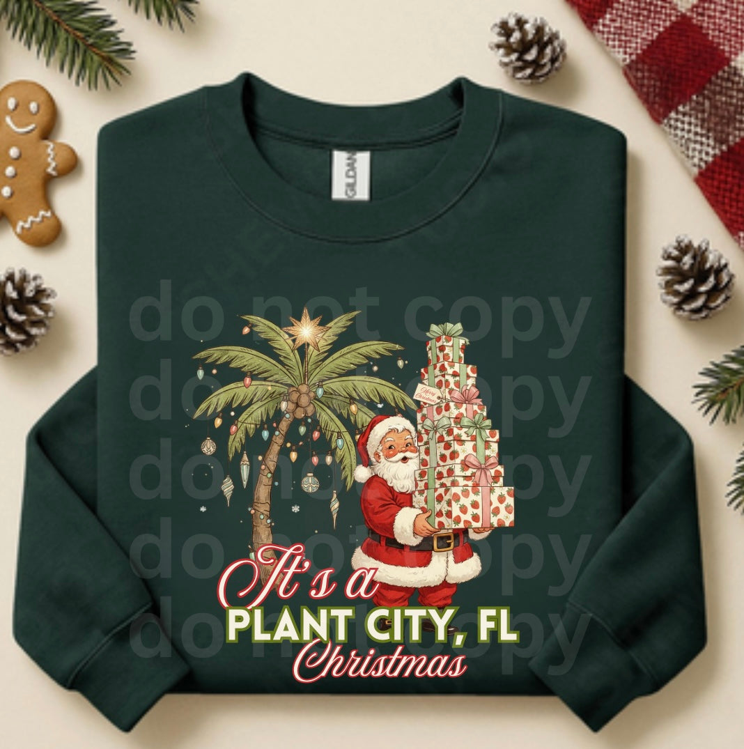 Plant City, FL Christmas Crewneck