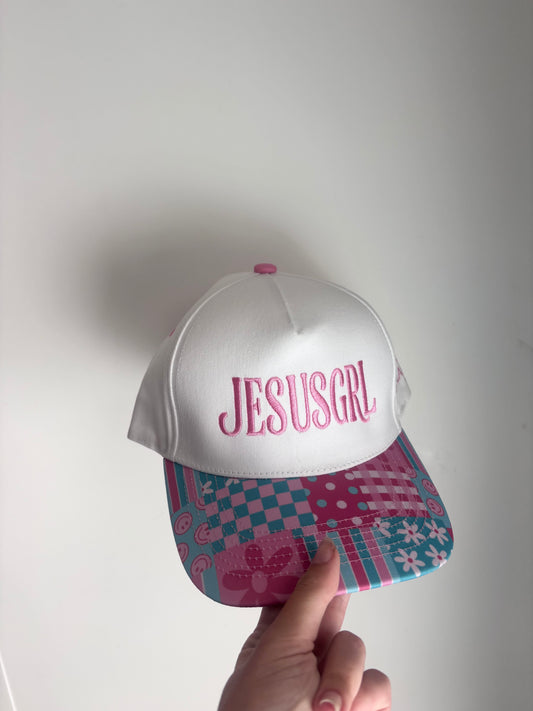 JesusGrl Embroidered Hat