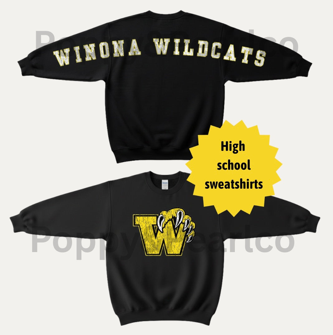 Custom Varsity Sweatshirts