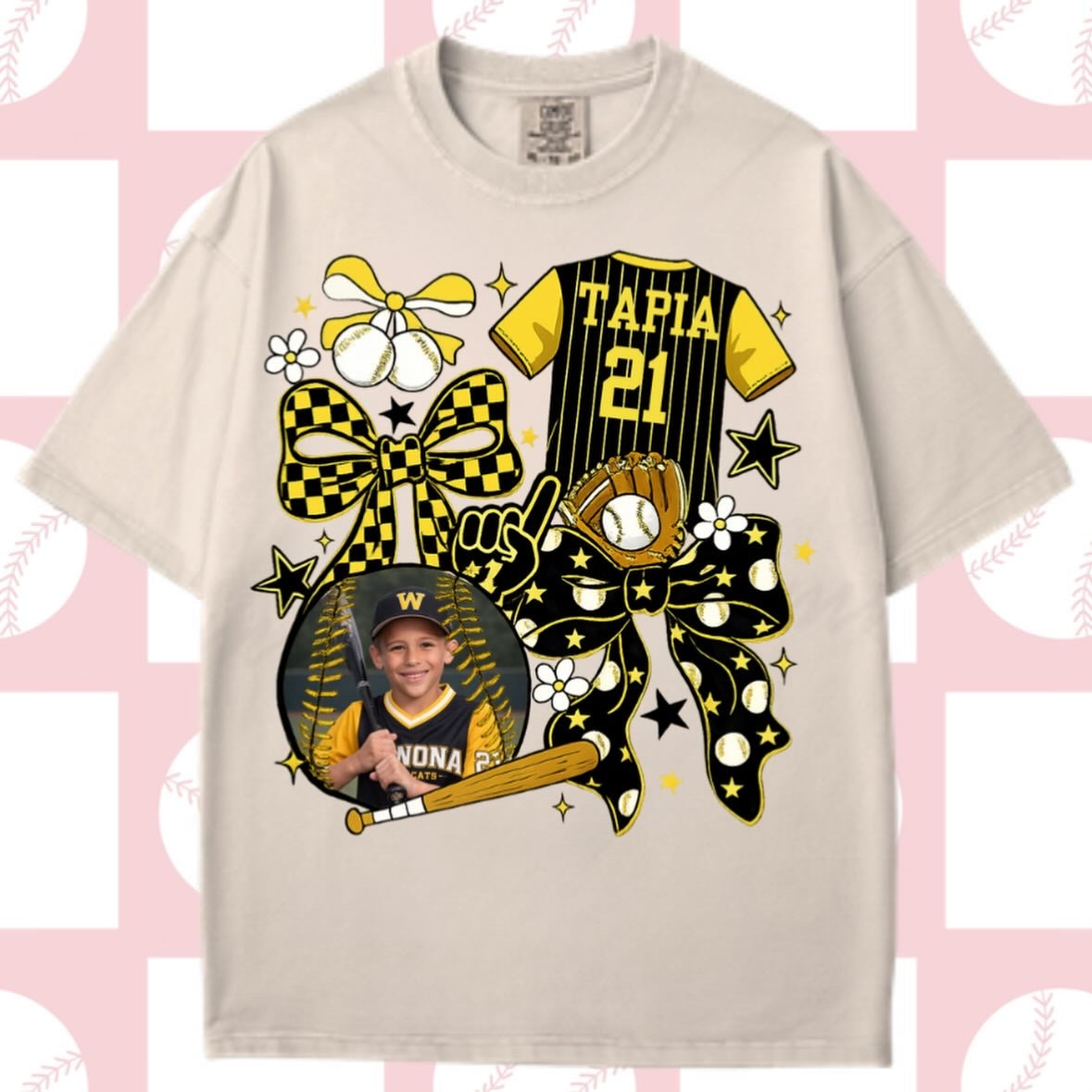 Custom Baseball Tees
