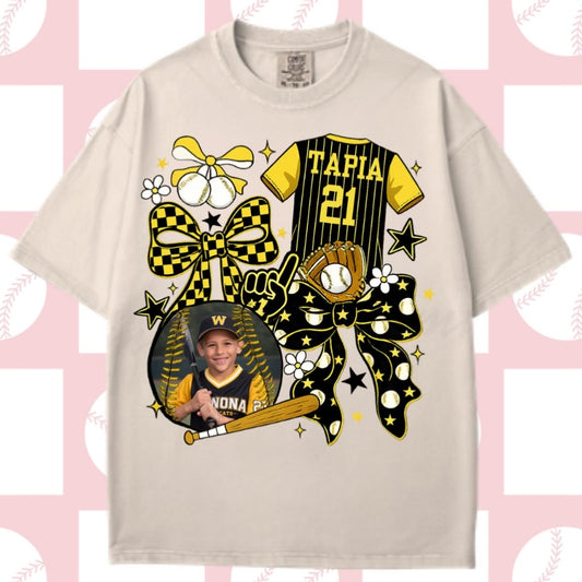 Custom Baseball Tees