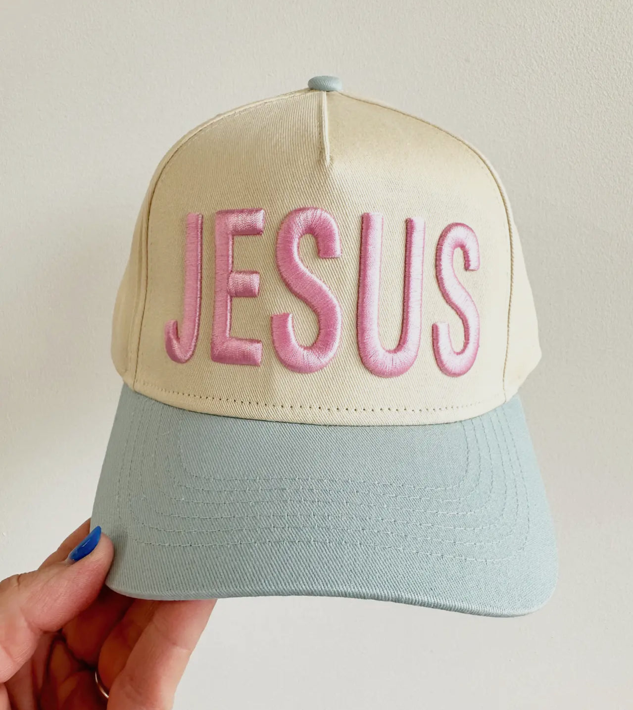 Jesus Embroidery Hat