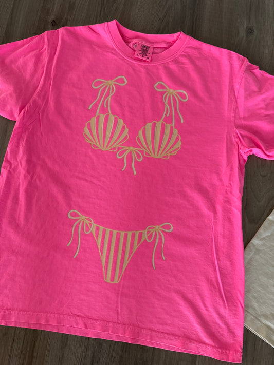 Seashell Bikini Tee