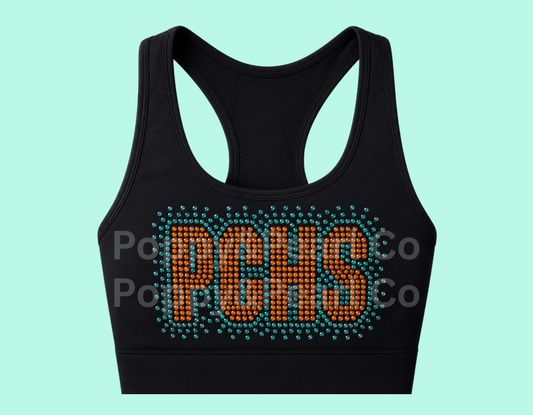 PCHS Bling Sports Bra