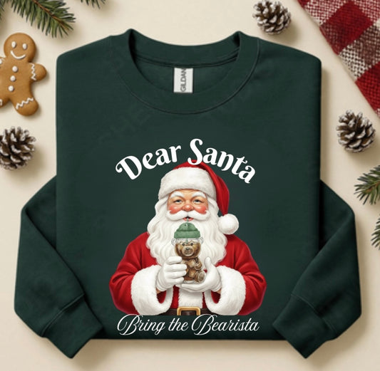 Caffeinated Bear Cup Santa