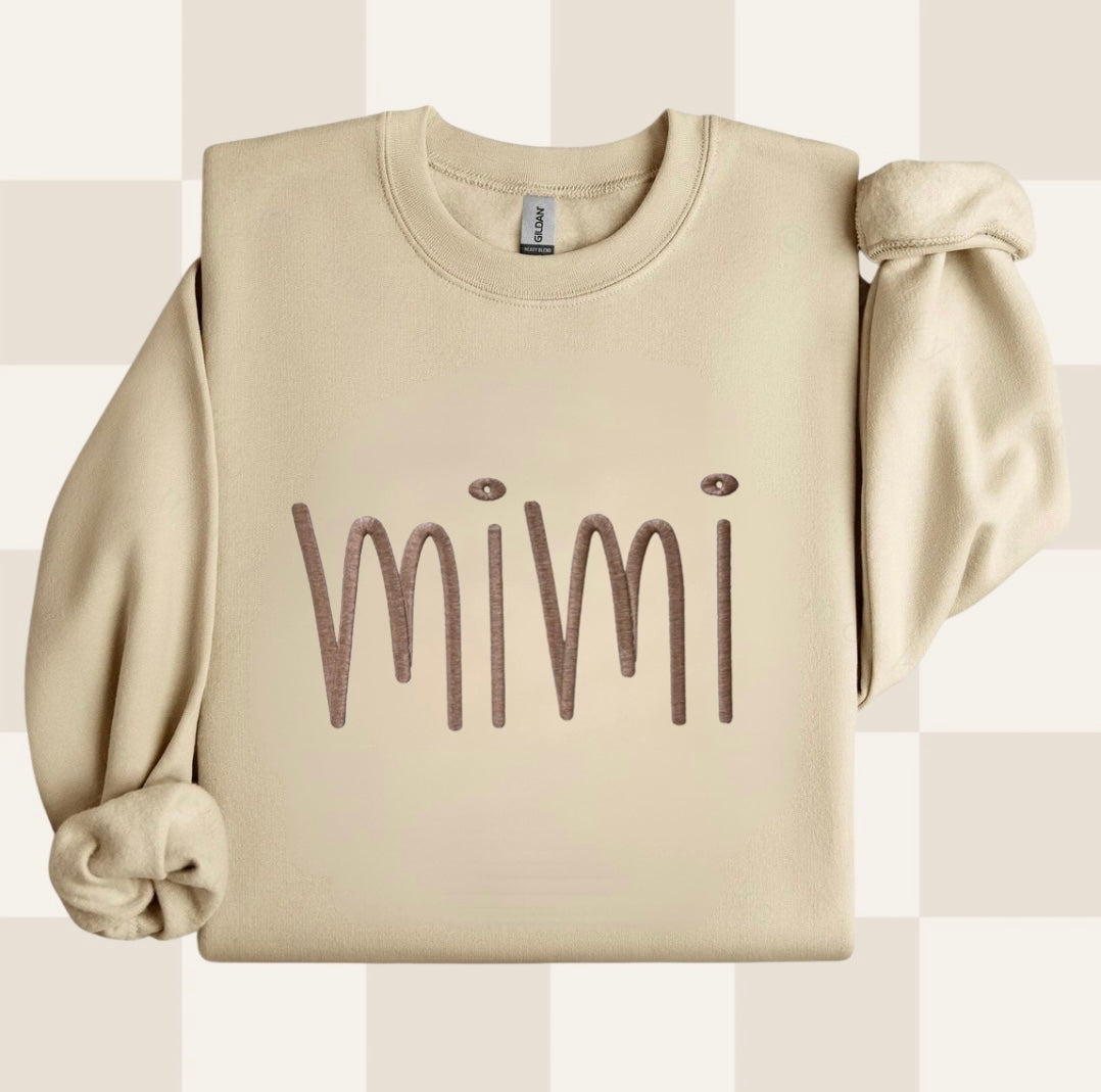 Embroidered Name Sweatshirt