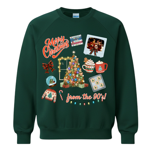 MerryChristmas from the 90s Sweatshirt