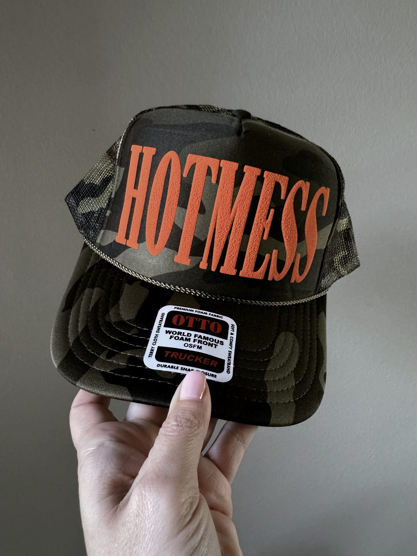 Hot Mess Puff Trucker