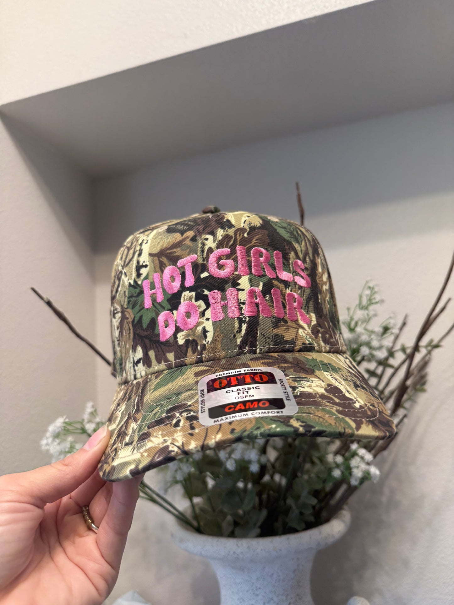 Hot girls do hair embroidered gat