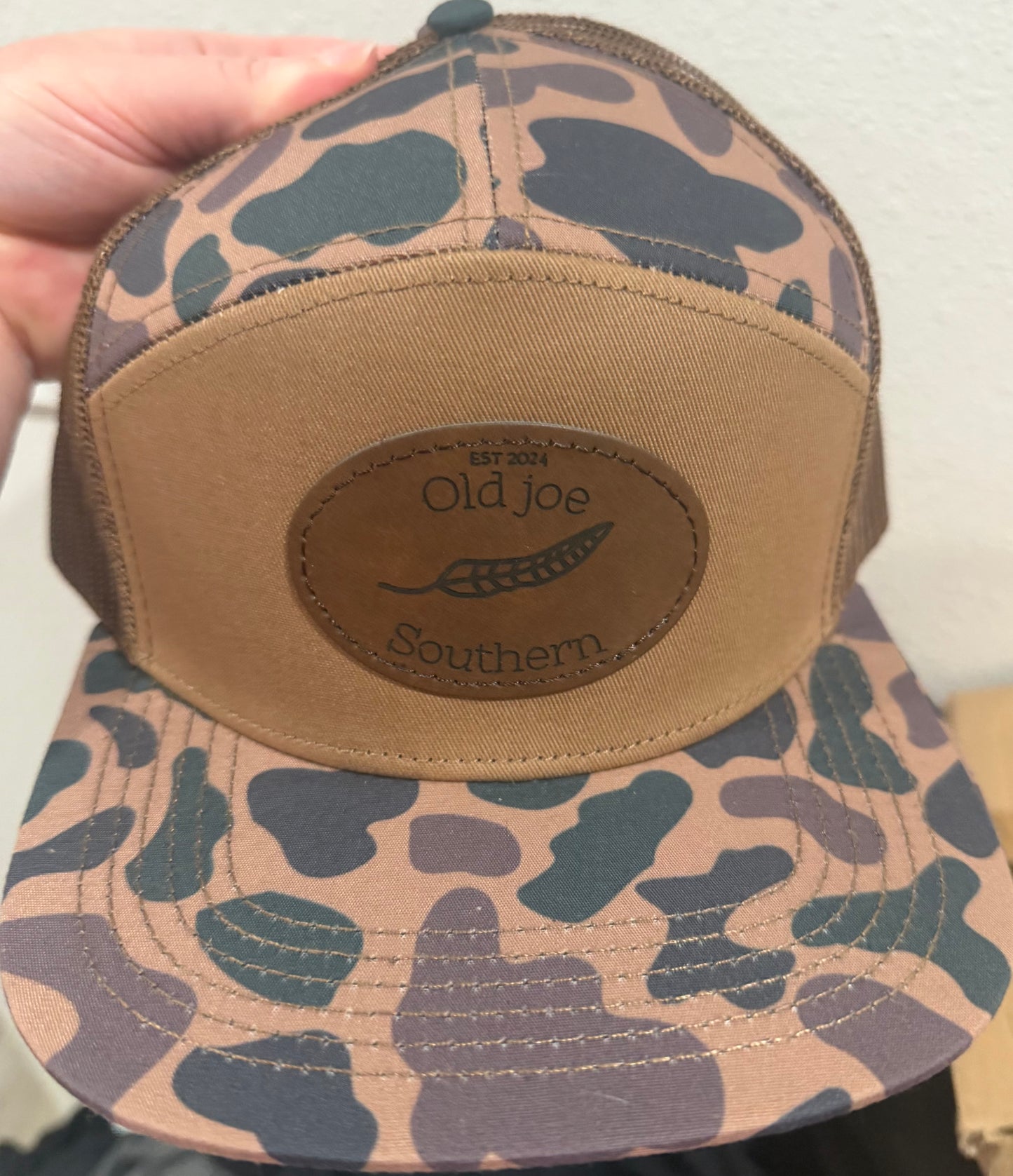 Old Joe Southern camo flat bill