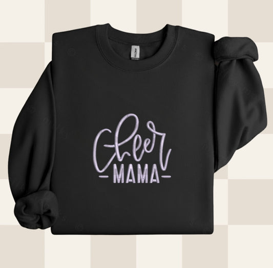 Cheer Mama Embroidered Sweatshirt