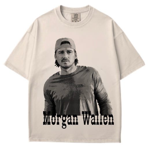 Morgan Wallen Halftone T shirt