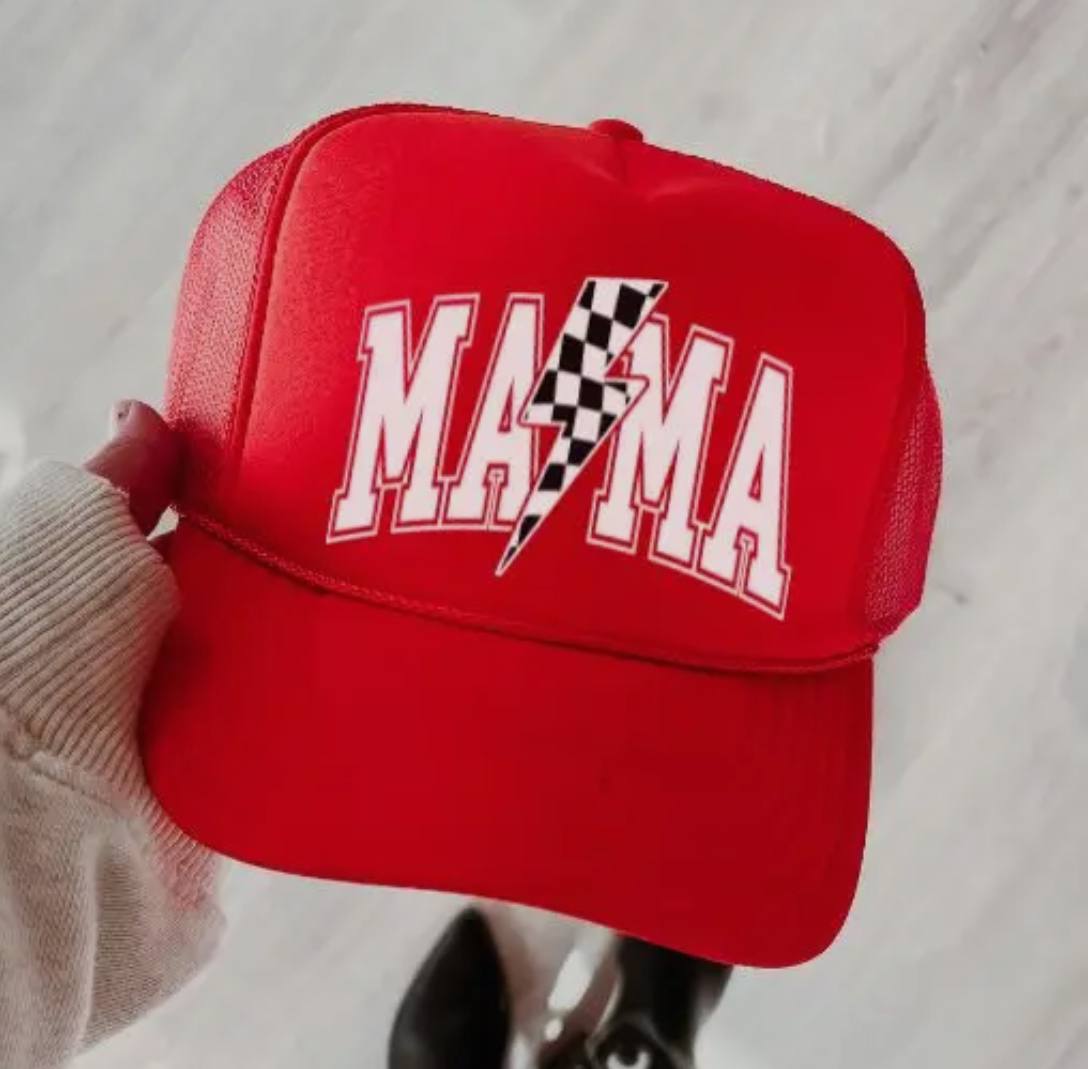 Mama Red Trucker Hat