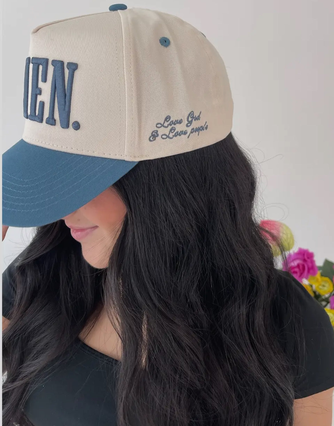 Amen Embroidered Trucker Hat