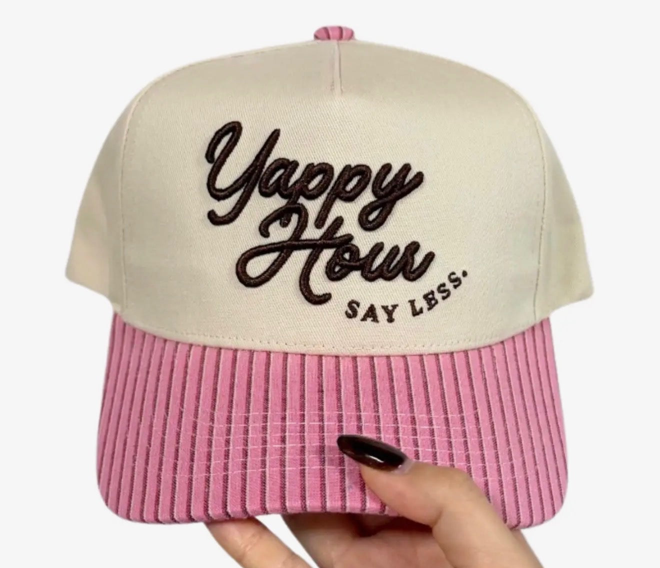 Embroidered Designed Bill Hat