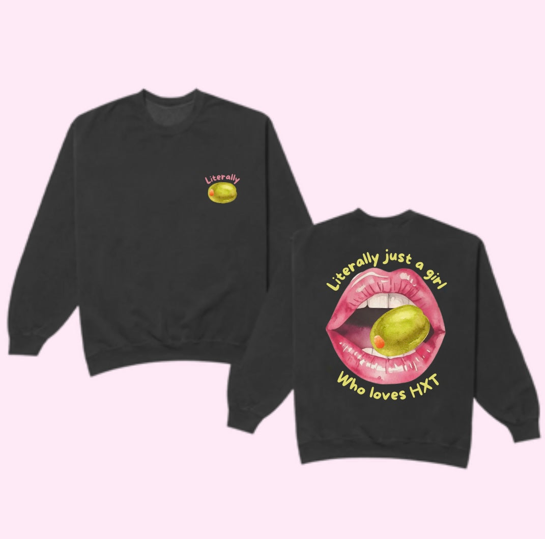 Olive Lips 2.0 Crewneck