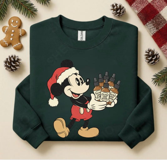 Holiday Mickey Olive Leave Elixir