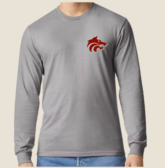 Custom Wolfpack Long Sleeve T Shirt