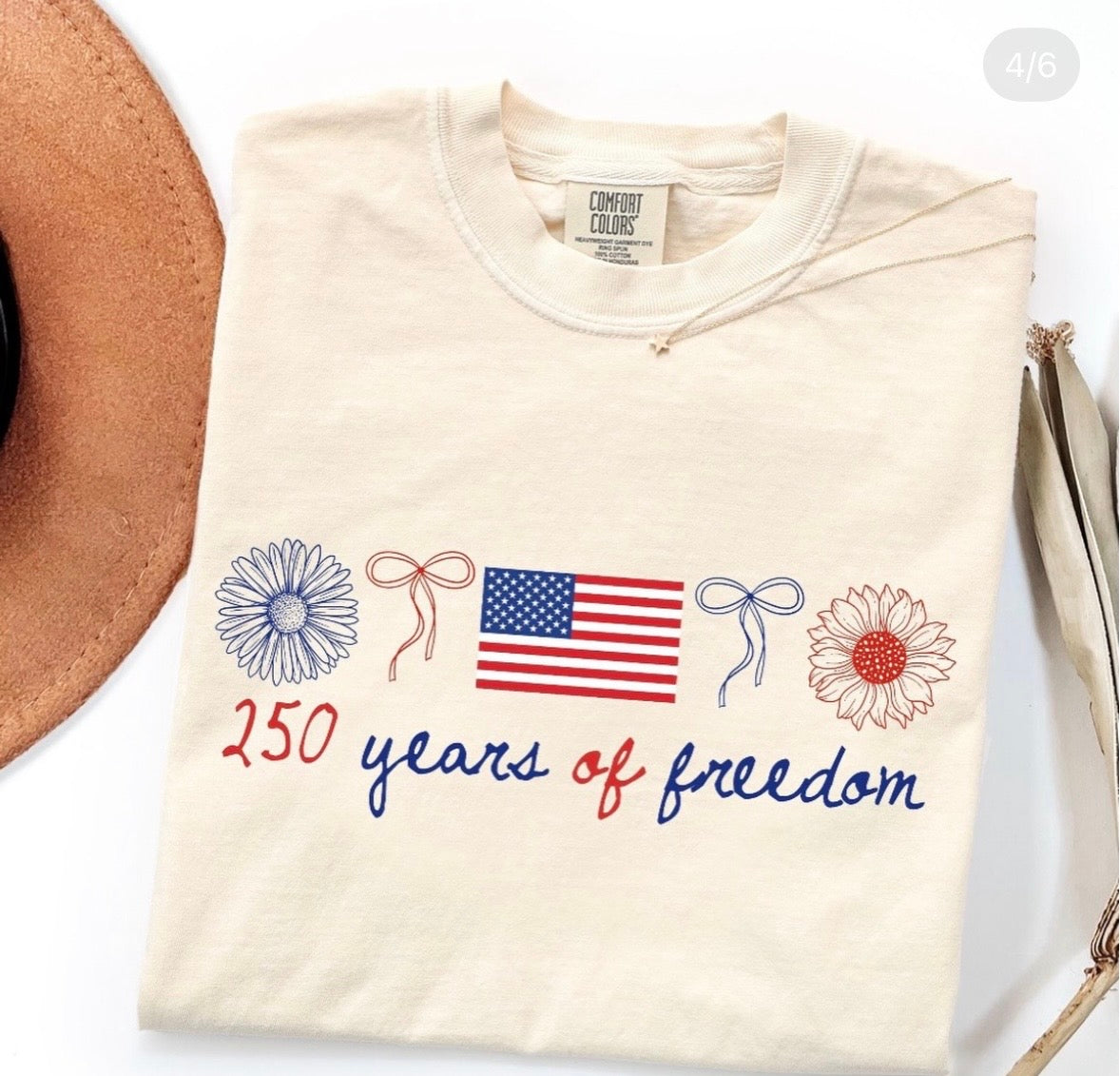 250 years of freedom tee