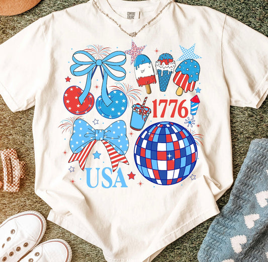 USA 1776 4th of July