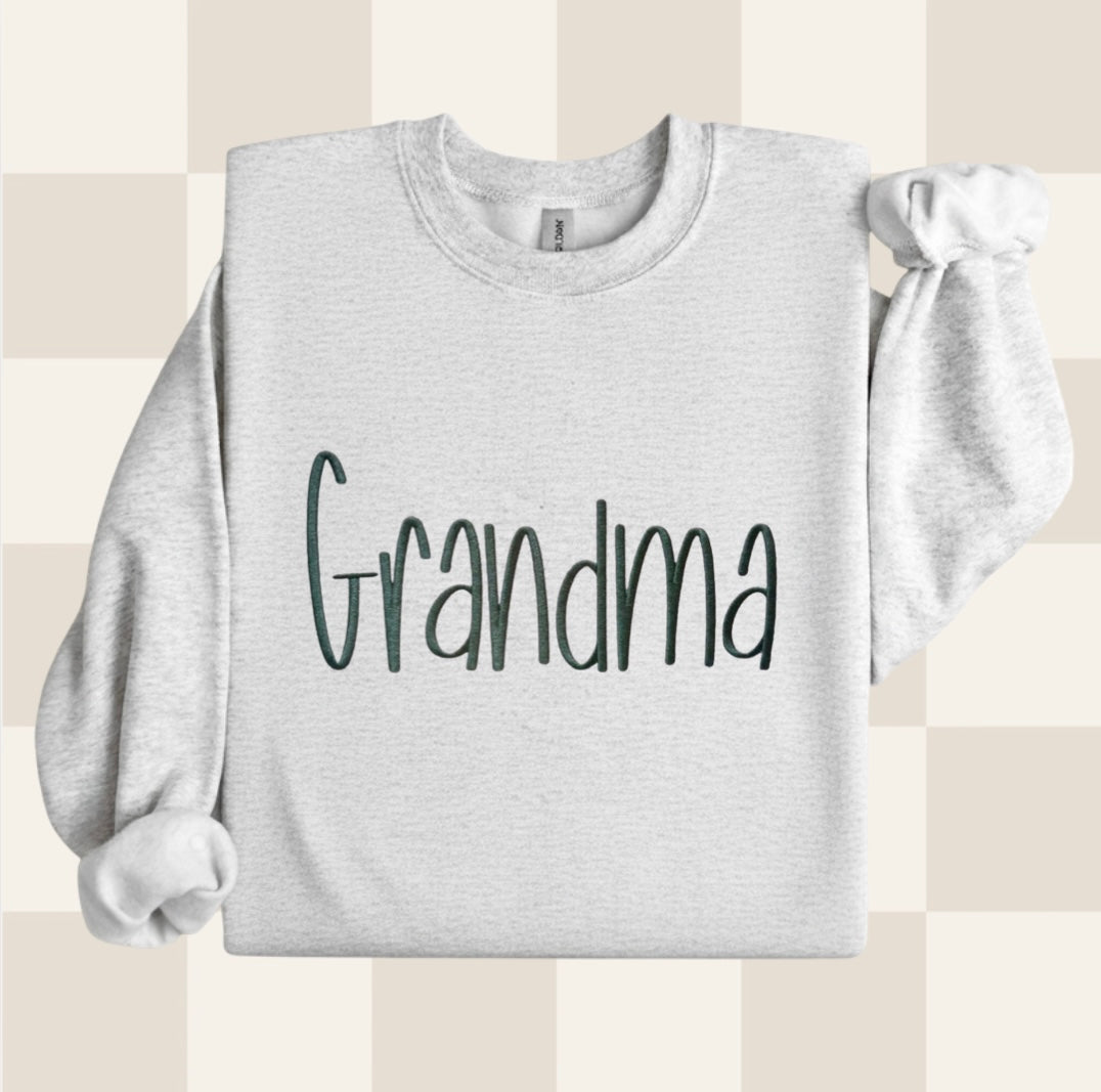 Embroidered Name Sweatshirt