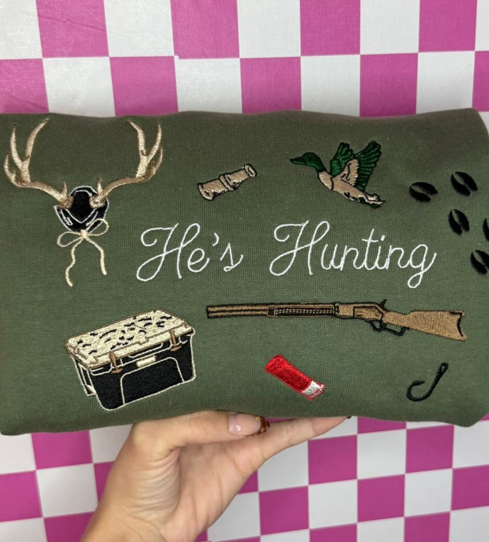 He’s Hunting