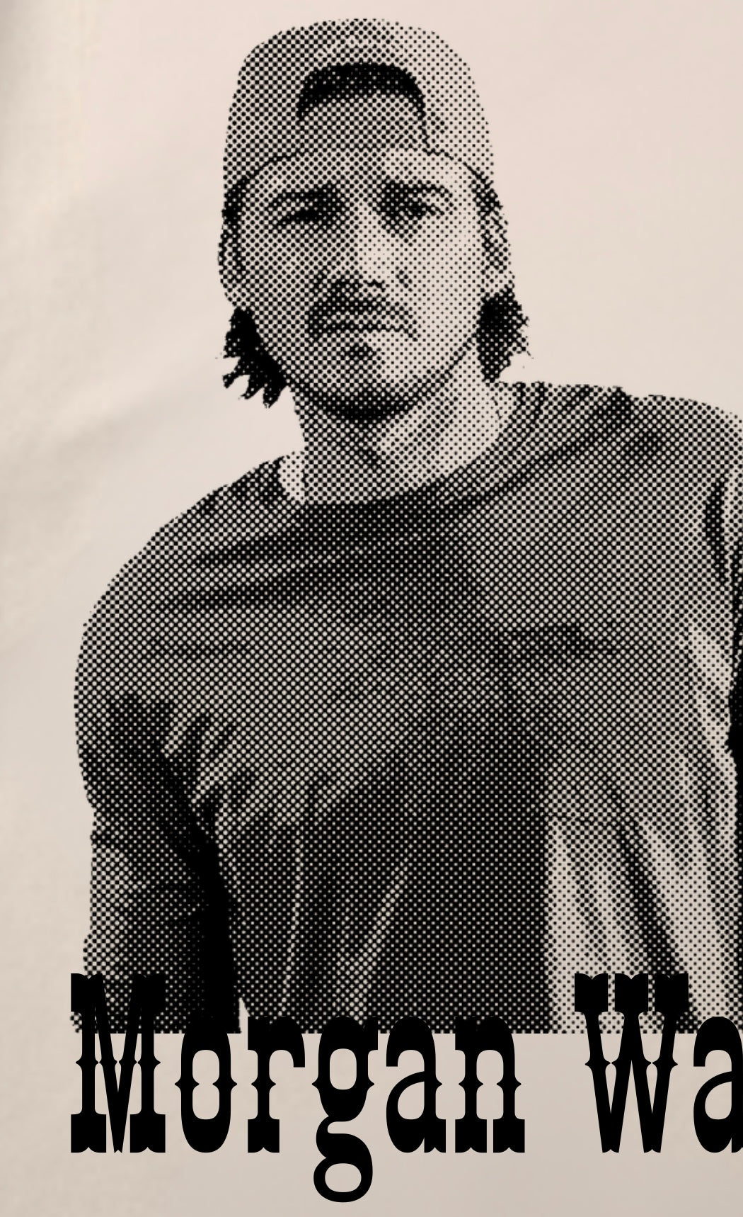 Morgan Wallen Halftone T shirt