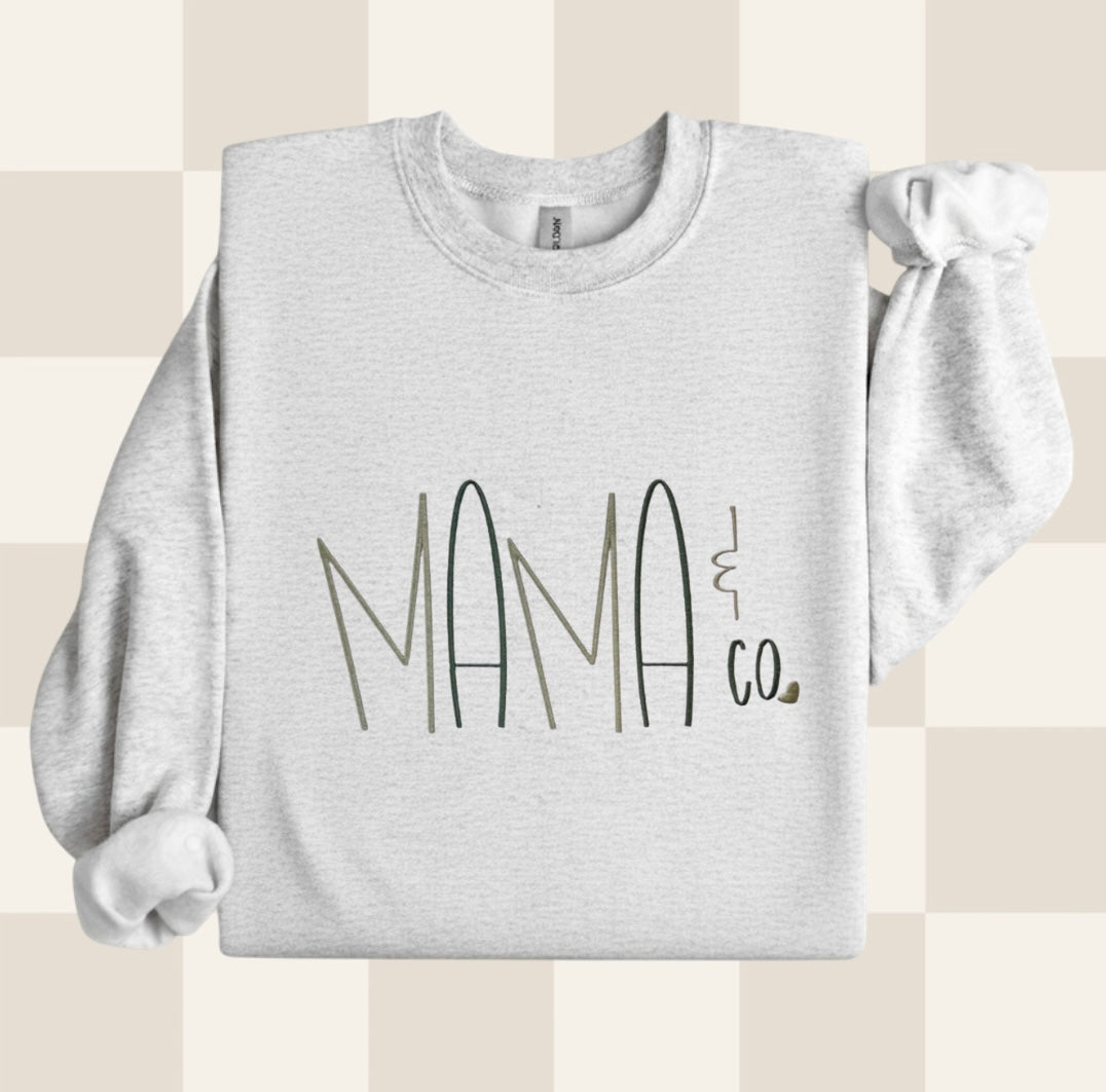 Mama & Co Embroidered Sweatshirt