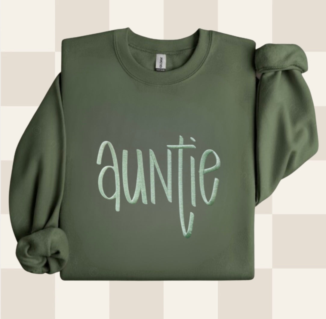Embroidered Name Sweatshirt