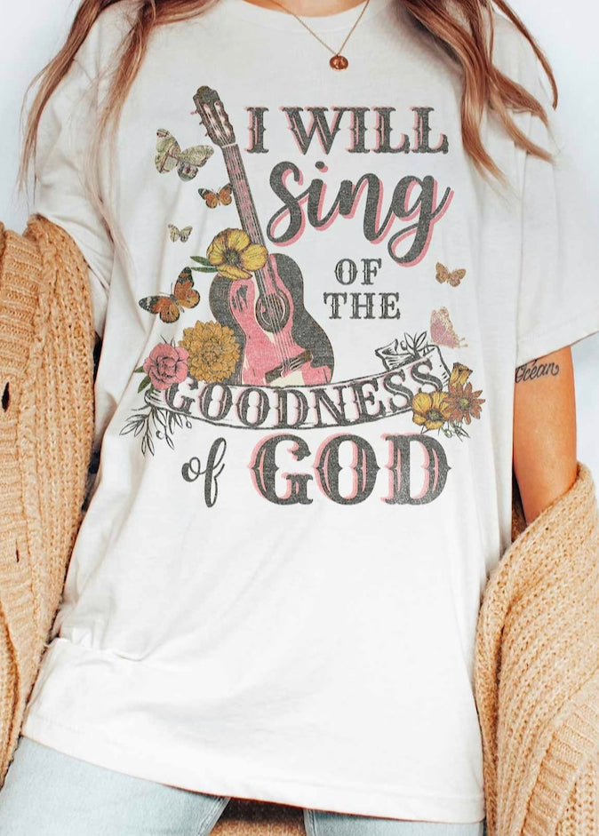 Goodness of God t shirt