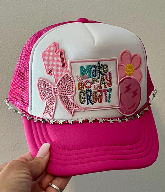 Make today great patch hat
