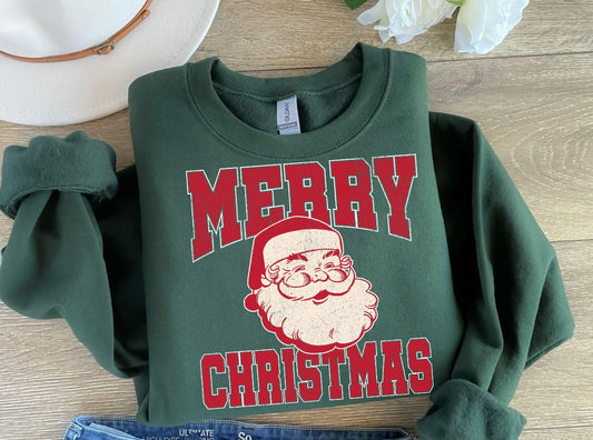 Merry Christmas Santa Sweatshirt