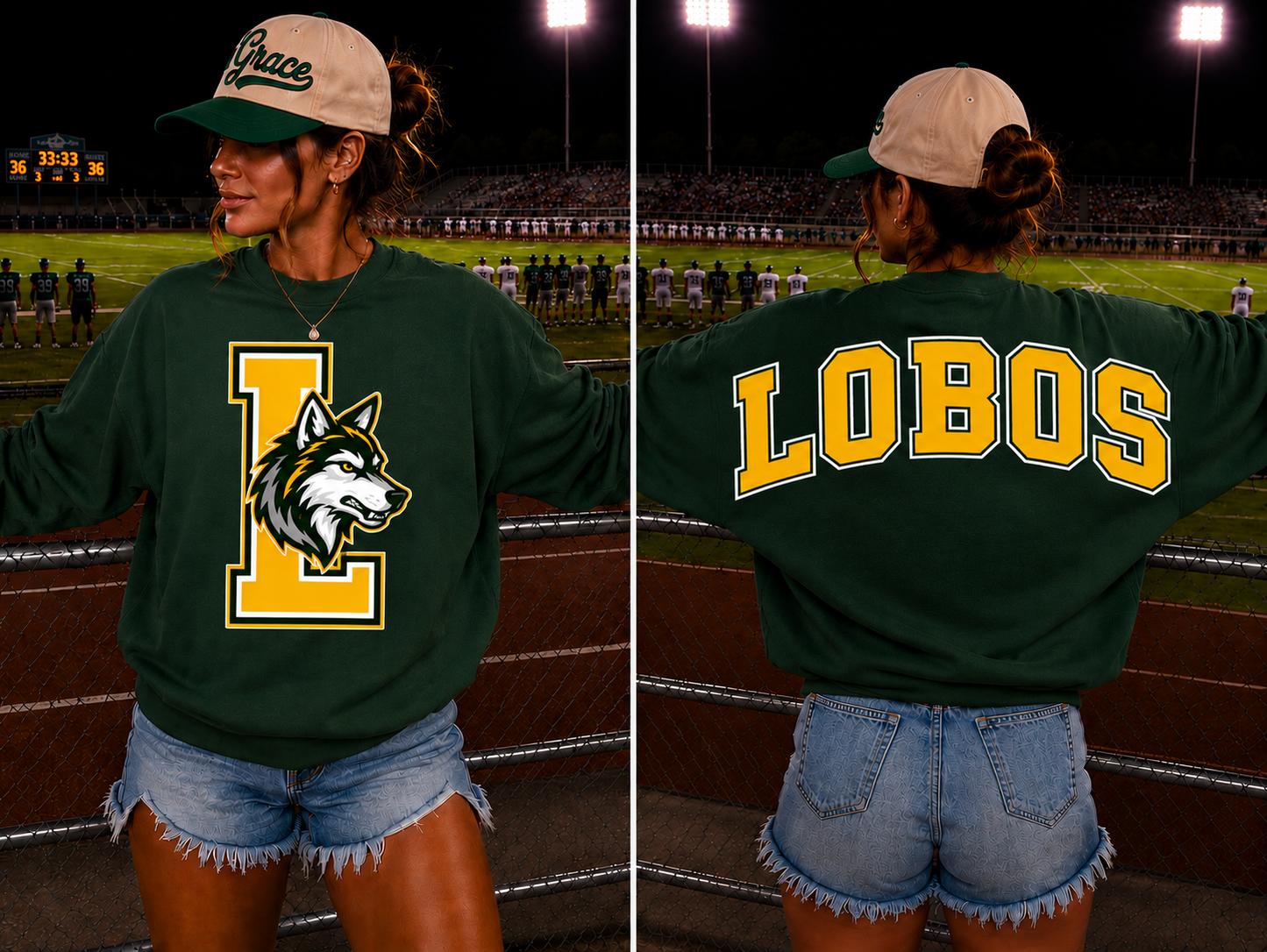 Lobos Spirit Crewneck