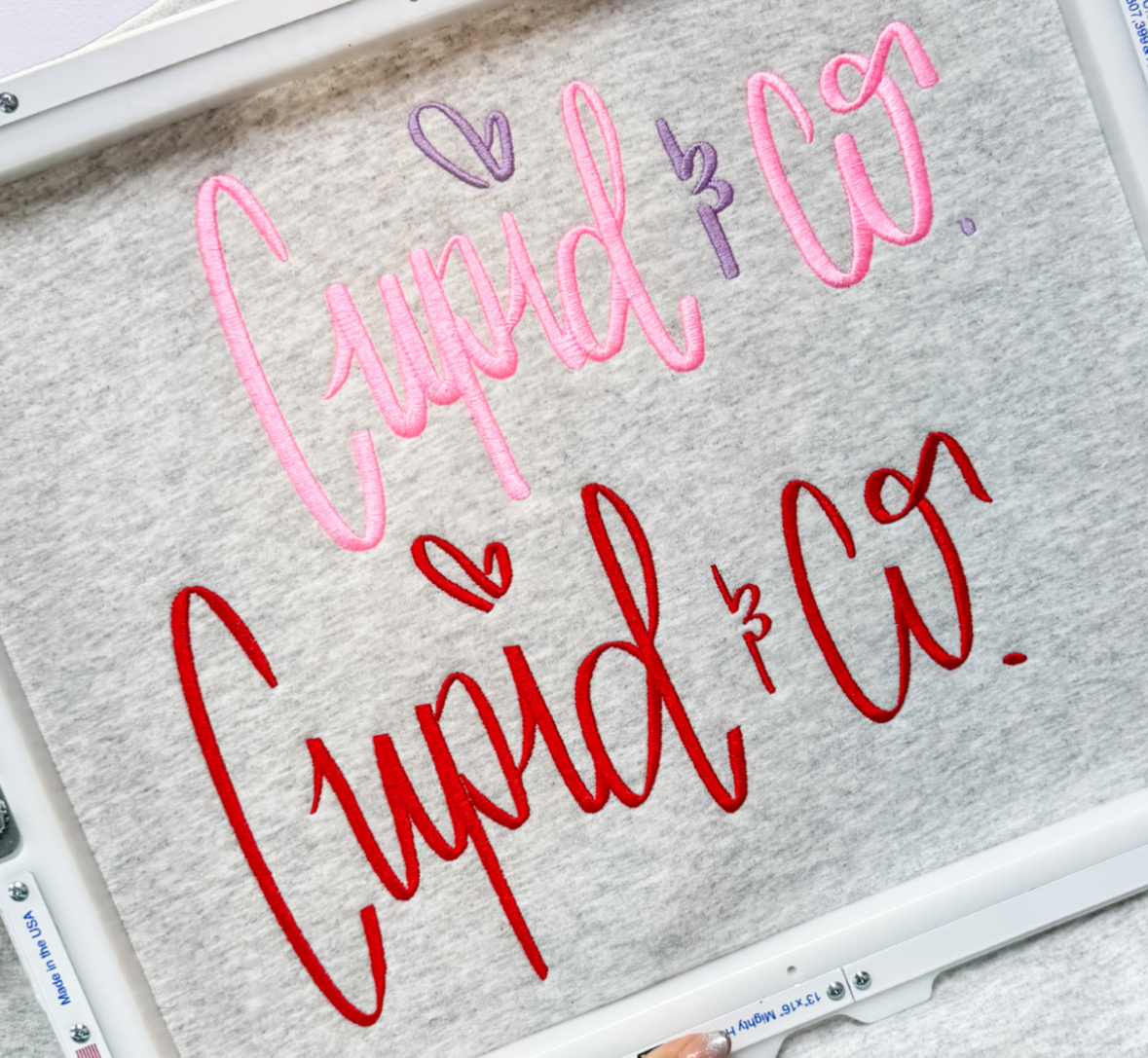 Cupid & Co embroidered sweatshirt